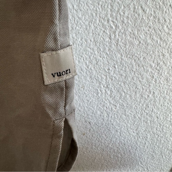 NWT Vuori Trestles Twill Button-Up Shirt Top size Large - Picture 13 of 16